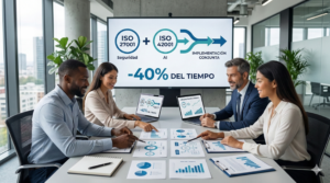 reduce el tiempo en implementacion de norma iso seguridad e IA